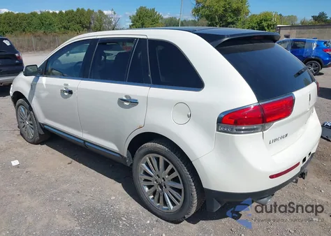 2013 Lincoln Mkx z USA, uszkodzony, nr VIN 2LMDJ8JK9DBL18829